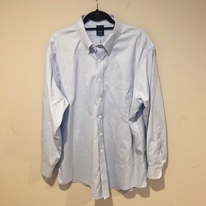 Brooks Brothers Button-Down 17-1/2” 34/35 LT Blue